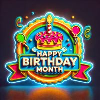 Happy Birthday Month Happy Birthday Month Badge